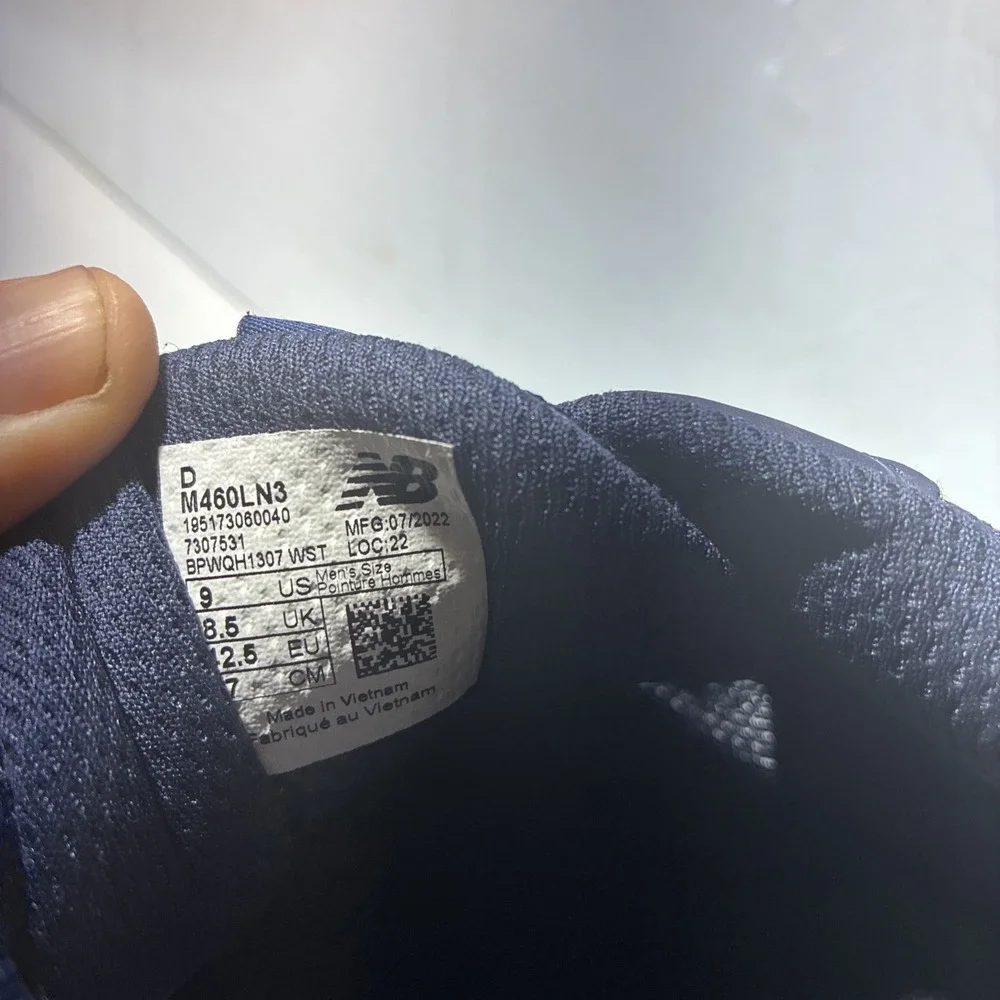 New Balance 460v3 Mens 9d Navy Blue